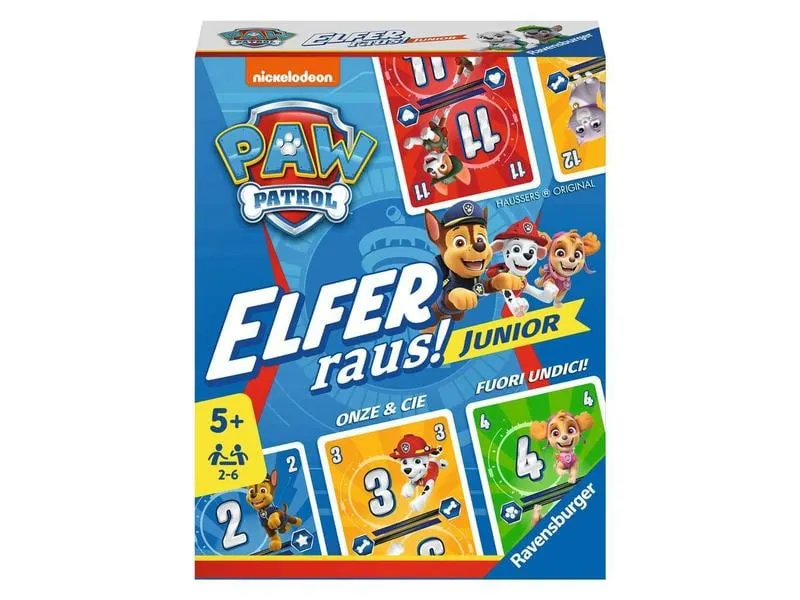 Ravensburger Kartenspiel Paw Patrol Elfer raus! Junior Ravensburger Kartenspiel Paw Patrol Elfer raus! Junior