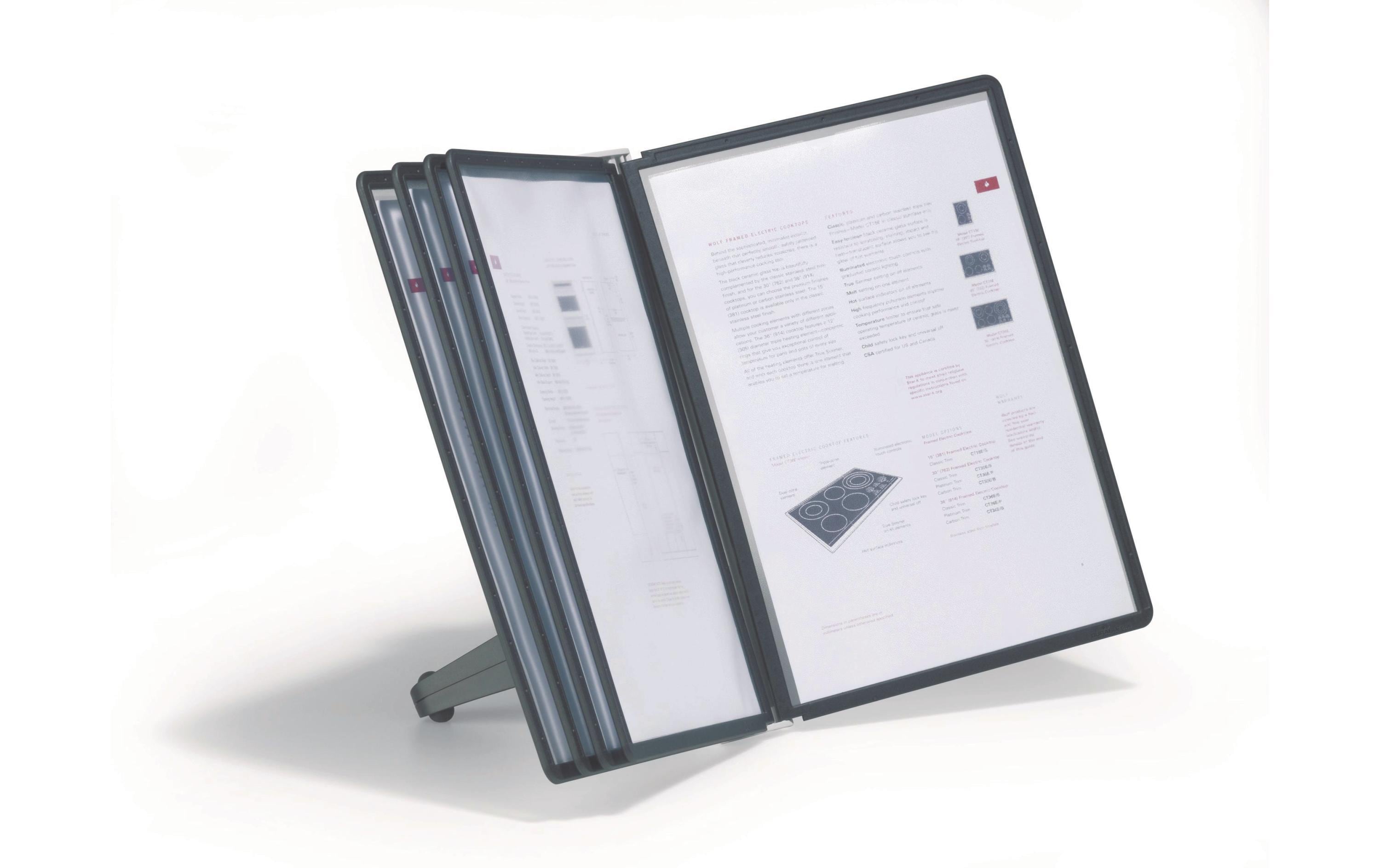 DURABLE Dokumentenhalter Sherpa Soho A4 Schwarz