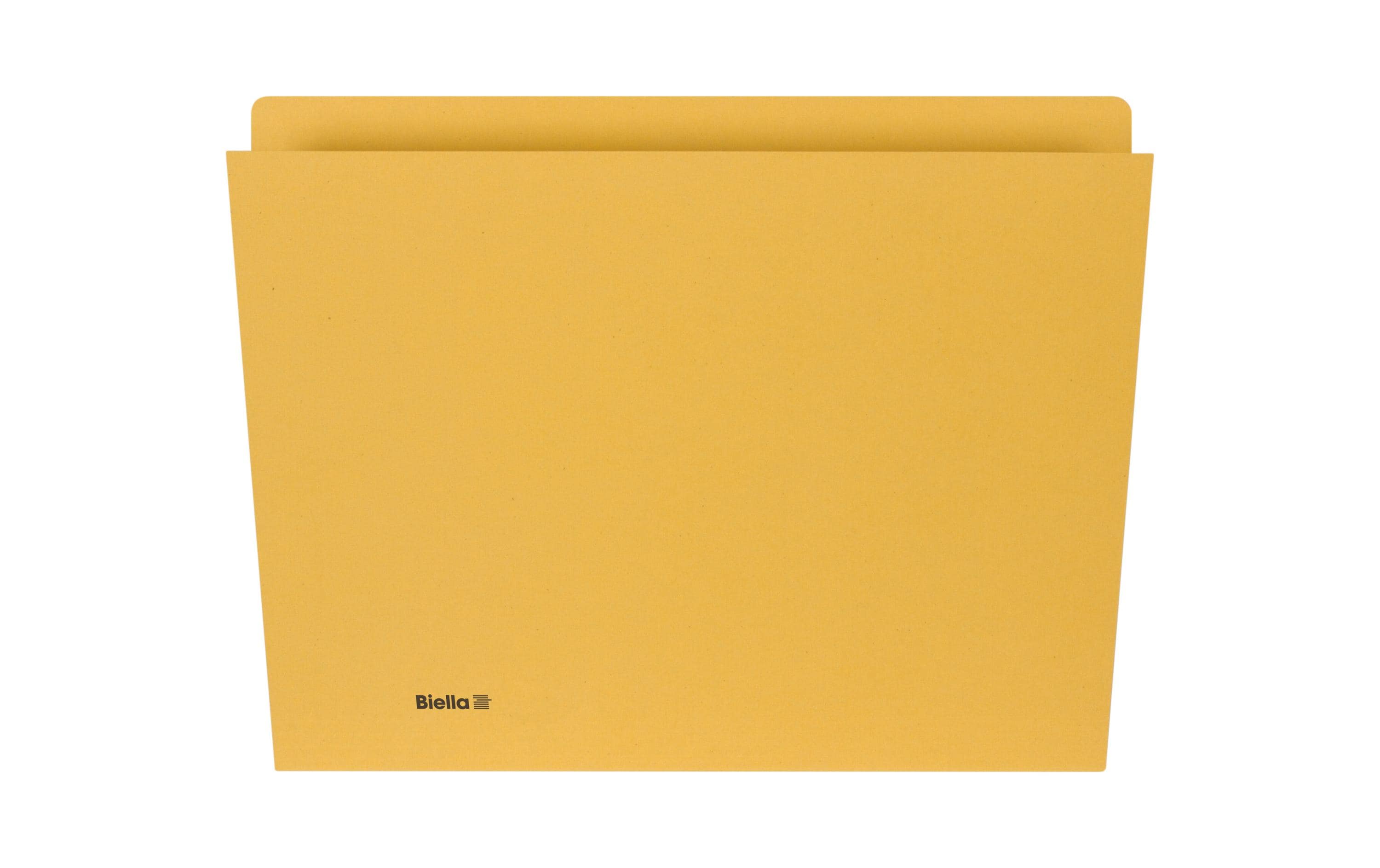 Biella Einlagemappe A4 240 gm², 100 Stück, Gelb Biella Einlagemappe A4 240 gm², 100 Stück, Gelb