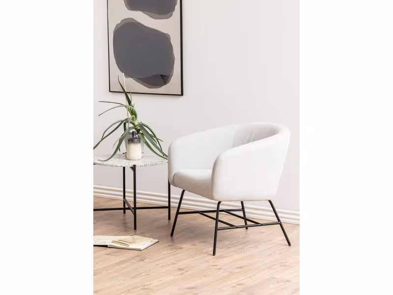 AC Design Sessel Ramsey 72 cm x 76 cm, Hellgrau