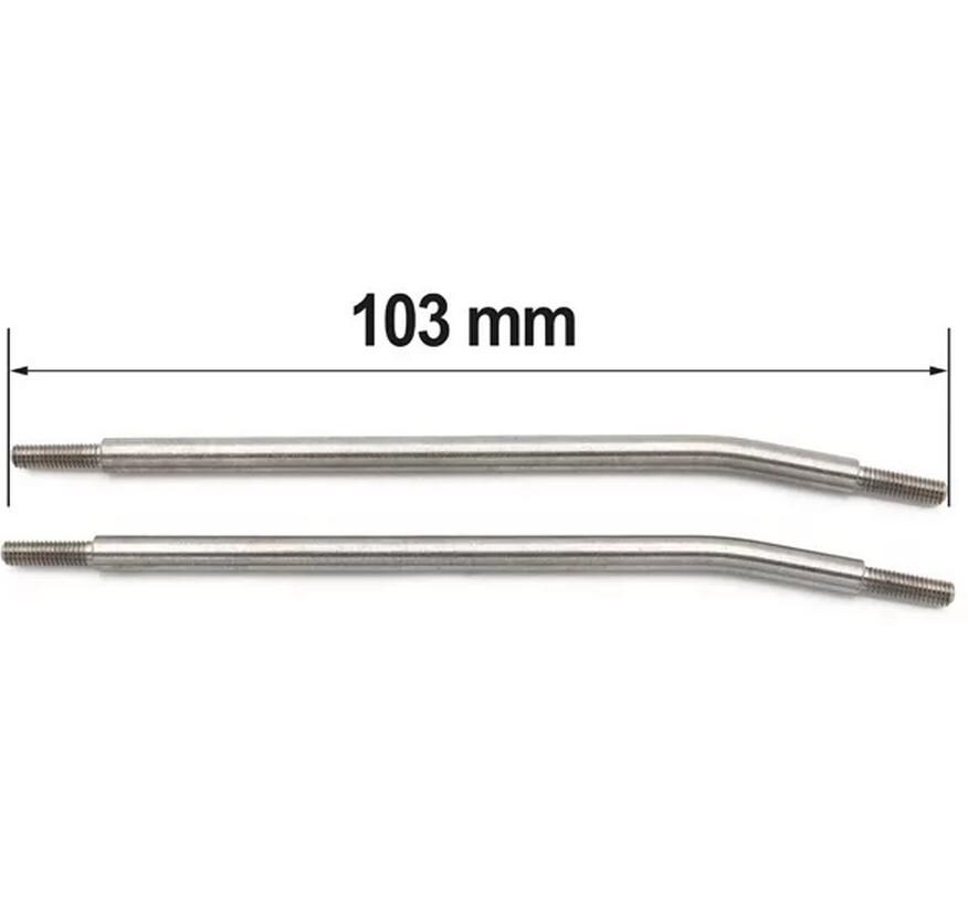 Hobbytech Edelstahl Länsträger 3 mm CRX2, X-Perf