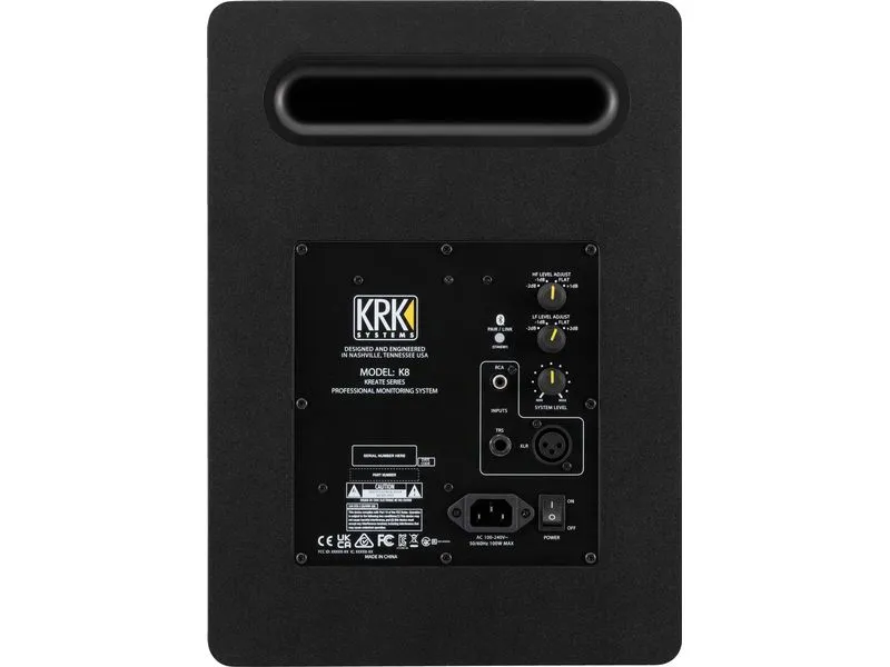 KRK Studiomonitor Kreate 8 Schwarz KRK Studiomonitor Kreate 8 Schwarz
