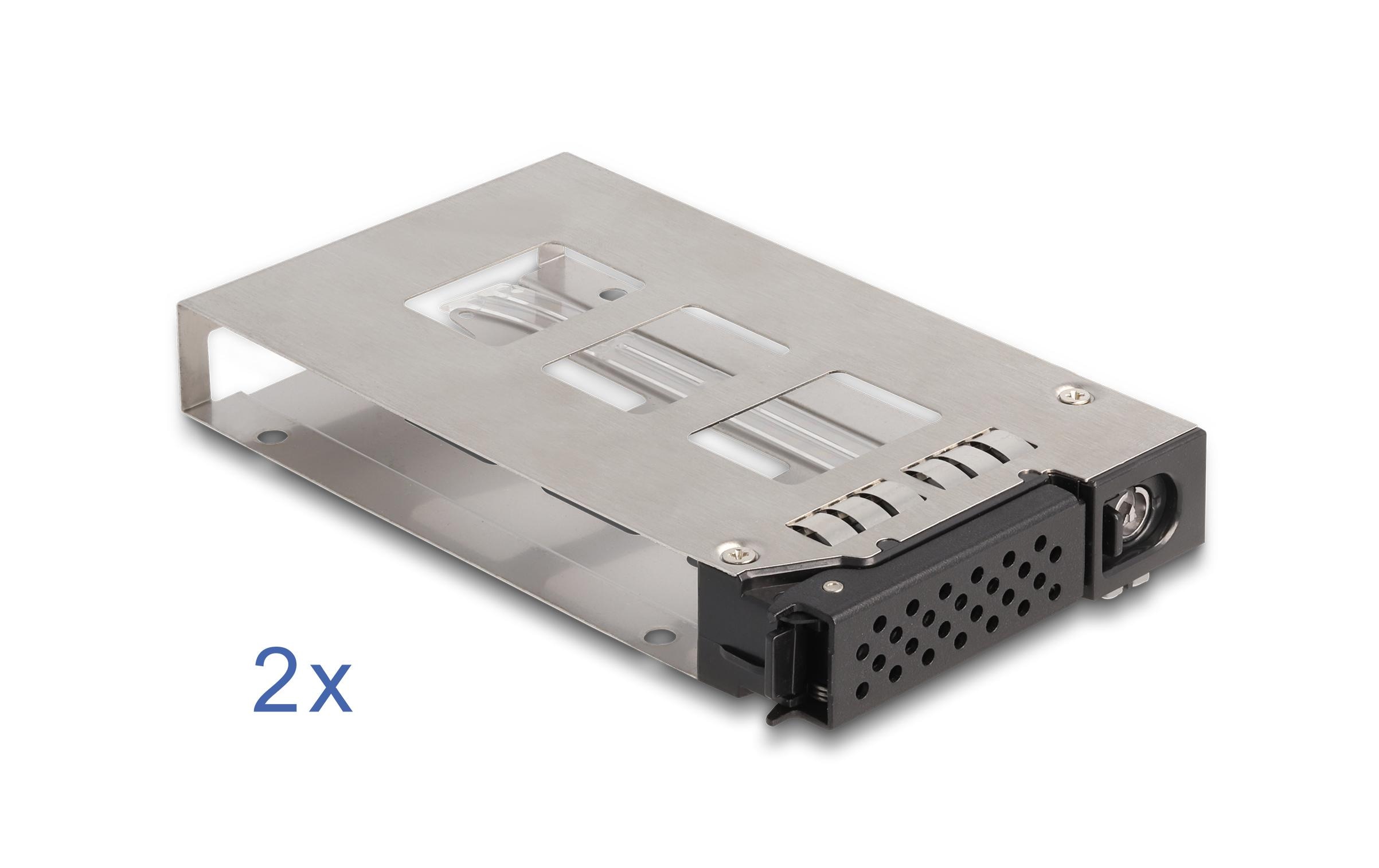 Delock Wechselrahmen Slim Bay U.2 NVMe 5.25