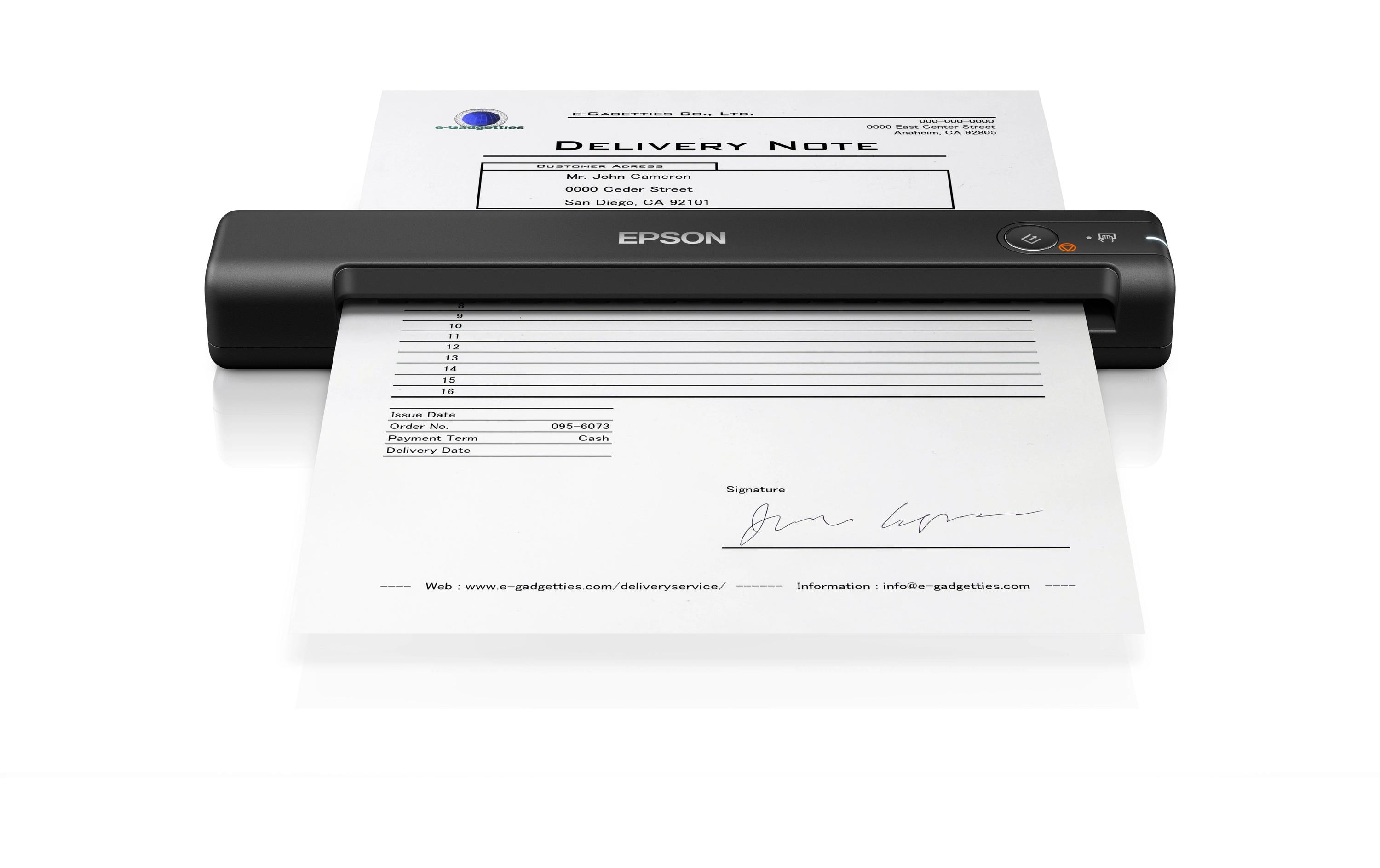 Epson Mobiler Dokumentenscanner WorkForce ES-50 Epson Mobiler Dokumentenscanner WorkForce ES-50