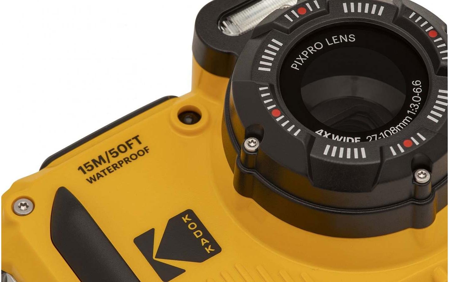 Kodak Unterwasserkamera PixPro WPZ2 Kit Gelb