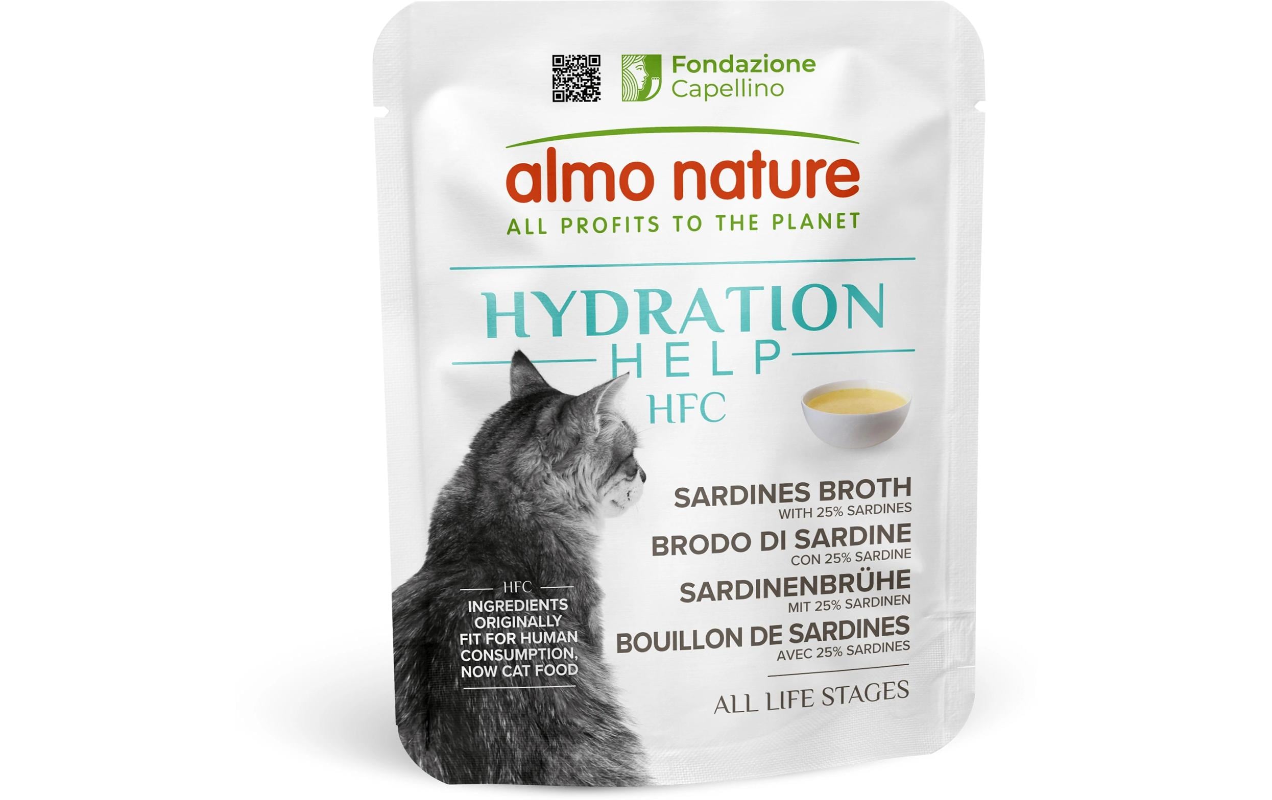 Almo Nature HFC Hydration mit Sardinen und Brühe 50 g Almo Nature HFC Hydration mit Sardinen und Brühe 50 g