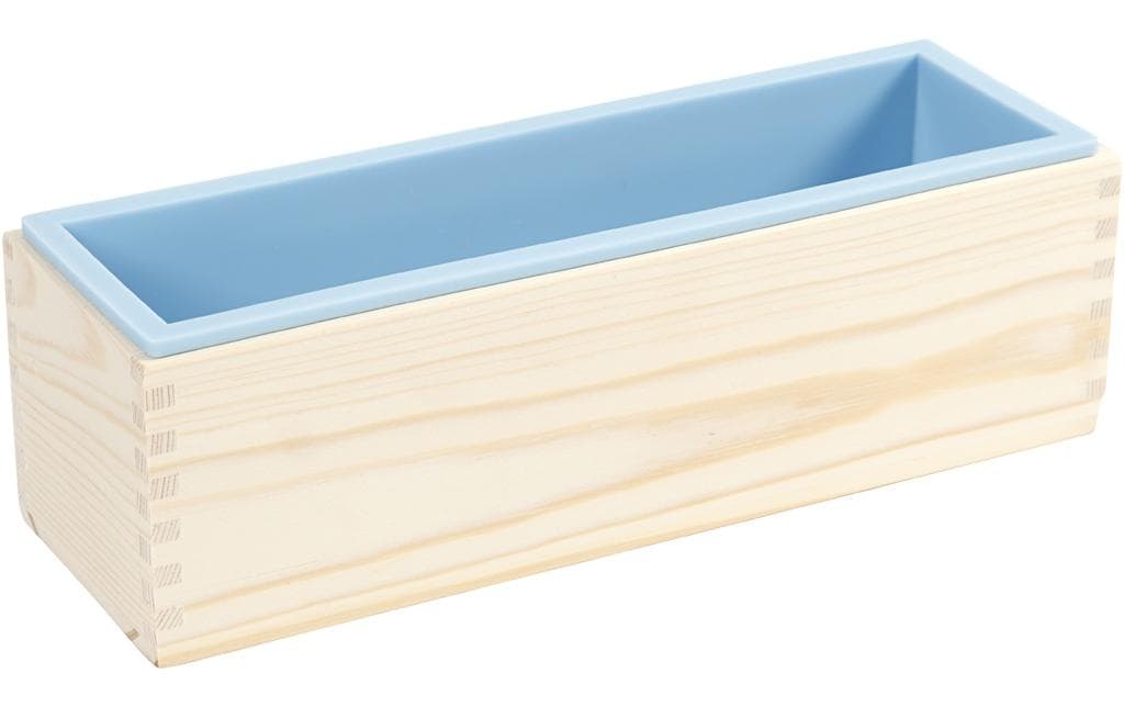 Creativ Company Giessform Silikon mit Holzbox Creativ Company Giessform Silikon mit Holzbox