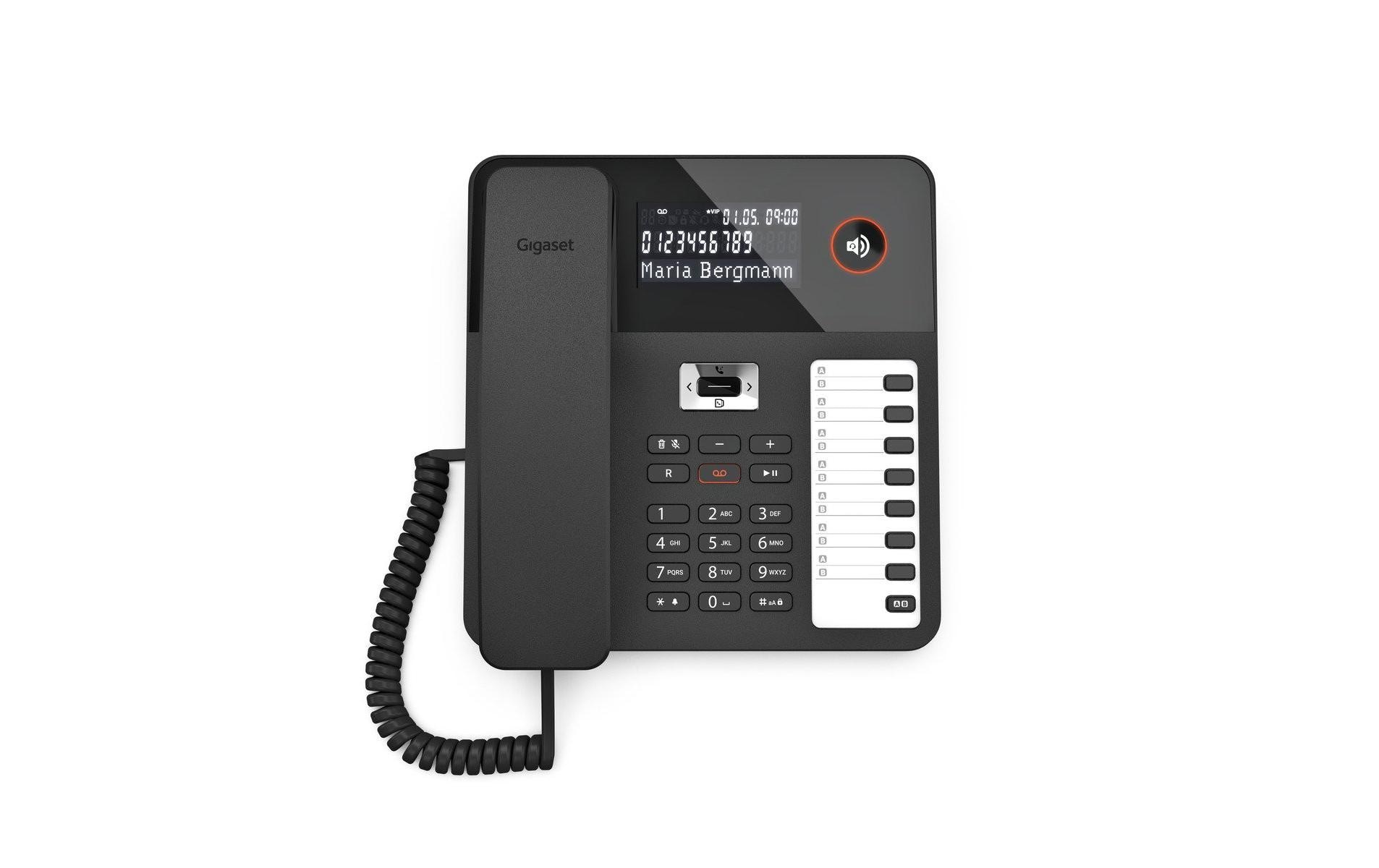 Gigaset Tischtelefon DESK 800A Schwarz Gigaset Tischtelefon DESK 800A Schwarz