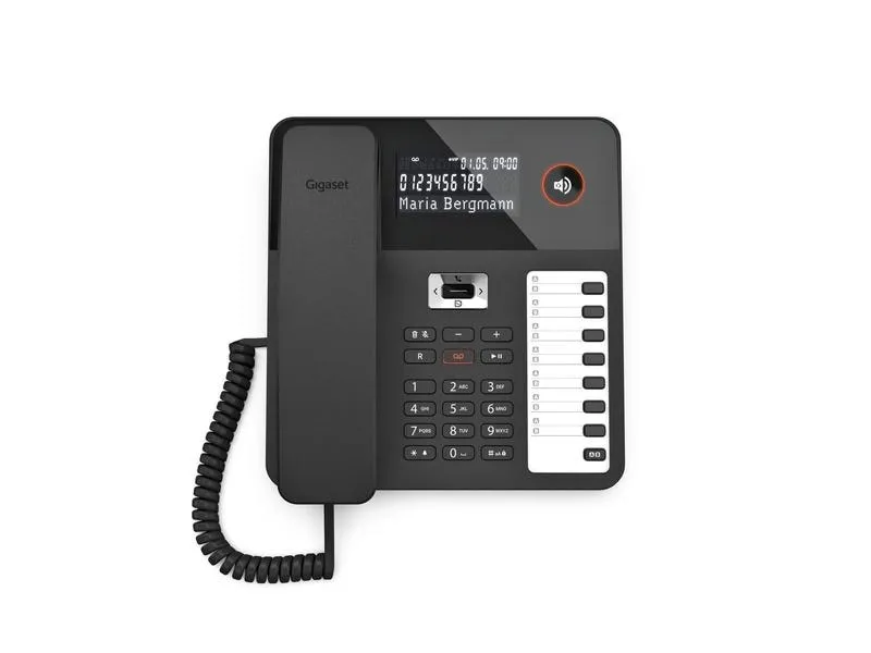 Gigaset Tischtelefon DESK 800A Schwarz Gigaset Tischtelefon DESK 800A Schwarz