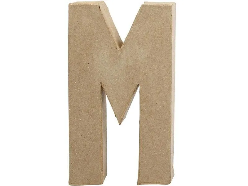 Creativ Company Papp-Buchstabe M 20.5 cm