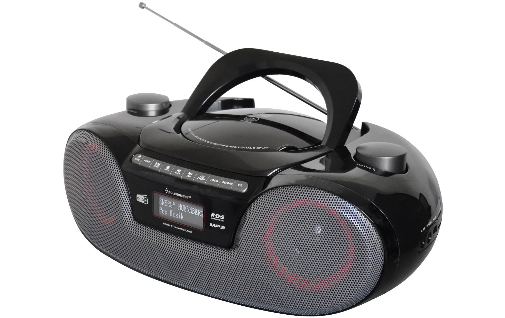 soundmaster DAB+ Radio SCD8300SW Schwarz