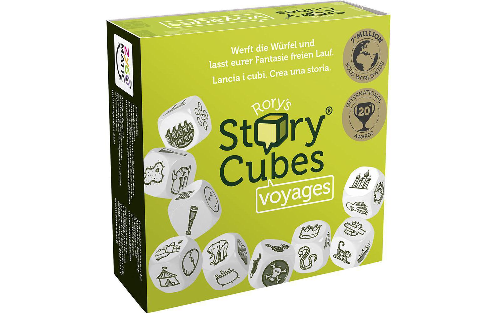 Asmodée Familienspiel Rory's Story Cubes Voyages