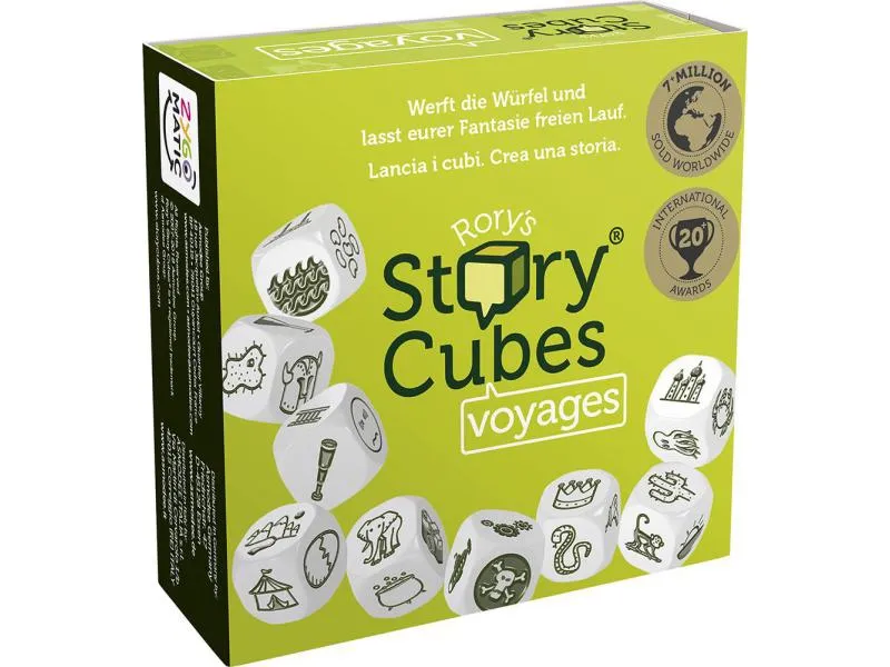 Asmodée Familienspiel Rory's Story Cubes Voyages Asmodée Familienspiel Rory's Story Cubes Voyages