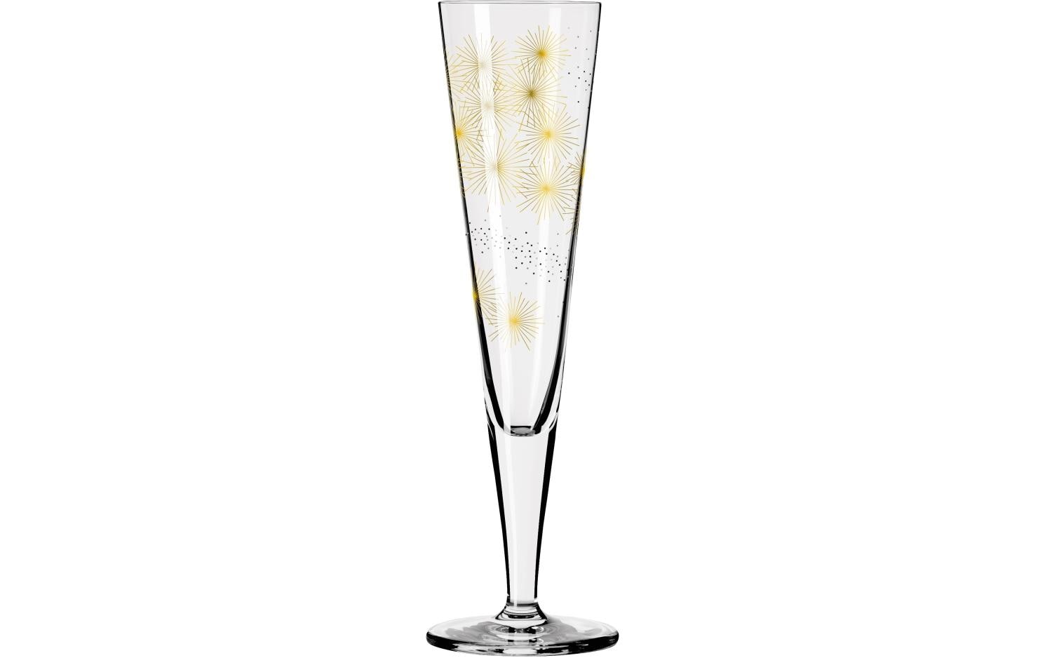 Ritzenhoff Champagnerglas Goldnacht No. 4 - Lenka Kühnertová 205 ml