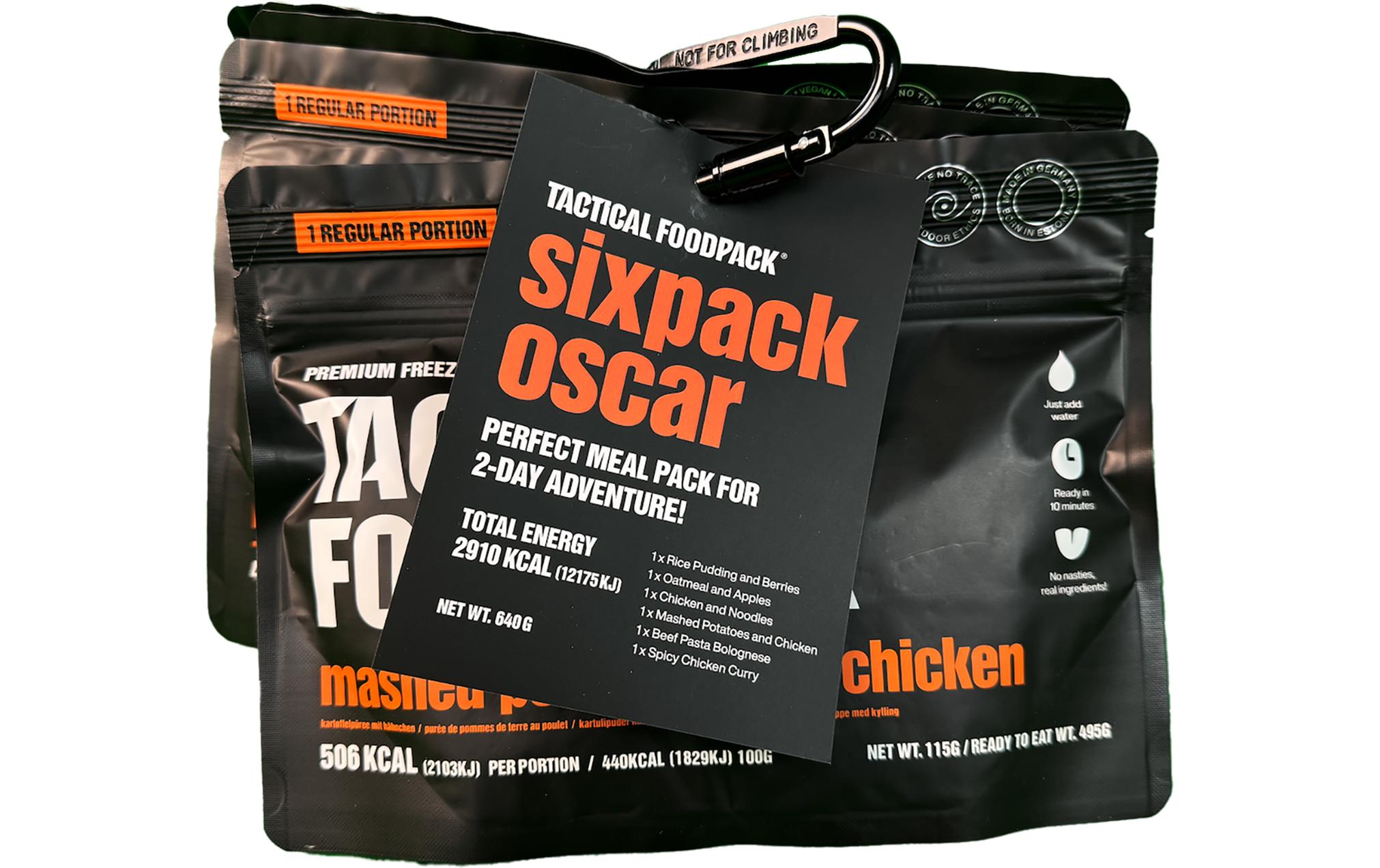 Tactical Foodpack Hauptgericht Sixpack Oscar Tactical Foodpack Hauptgericht Sixpack Oscar