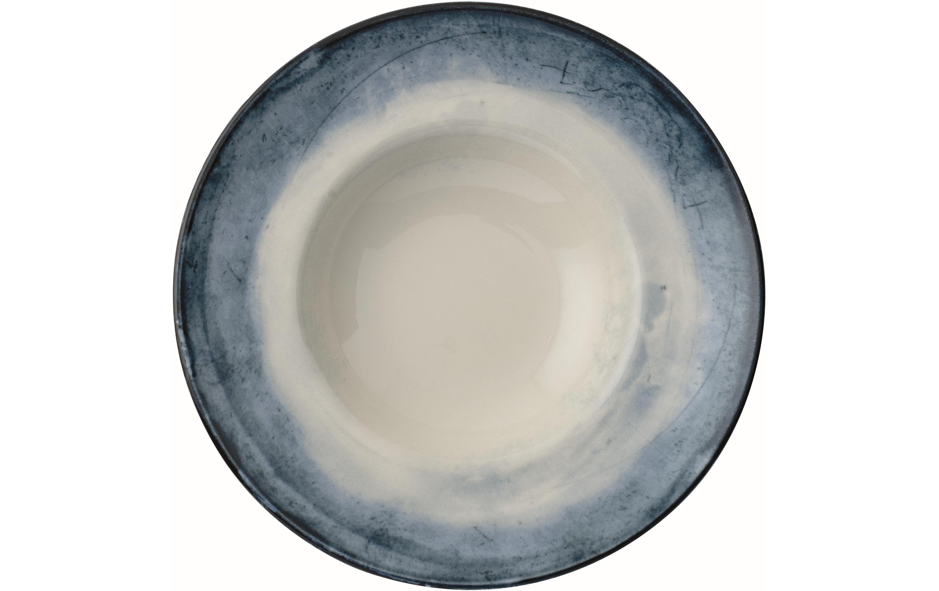 Arthur Krupp Suppen- & Pastateller Shade Sea Ø 27 cm, 4 Stück, Blau/Weiss