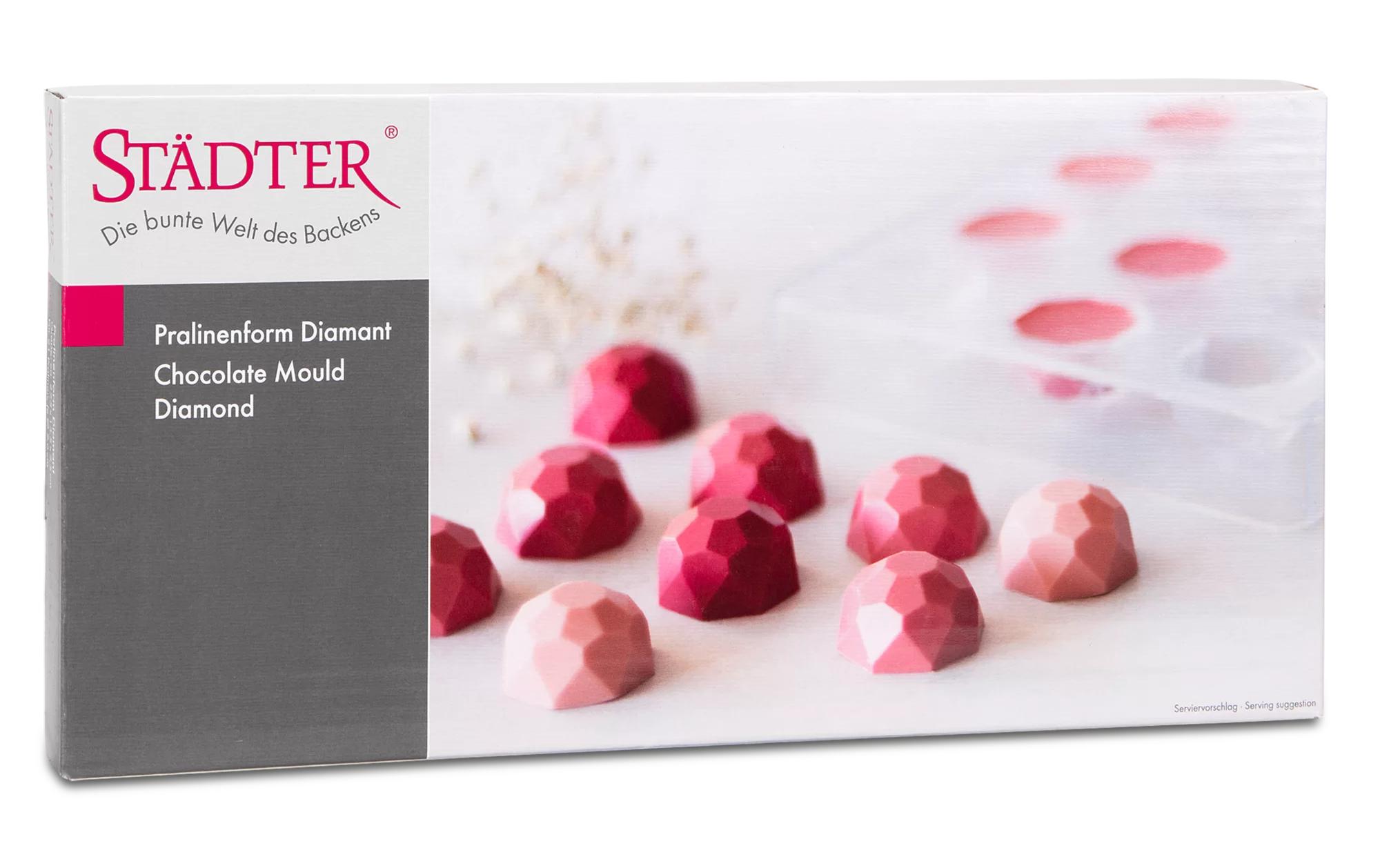 Städter Pralinenform Diamant 13.5 x 27.5 cm