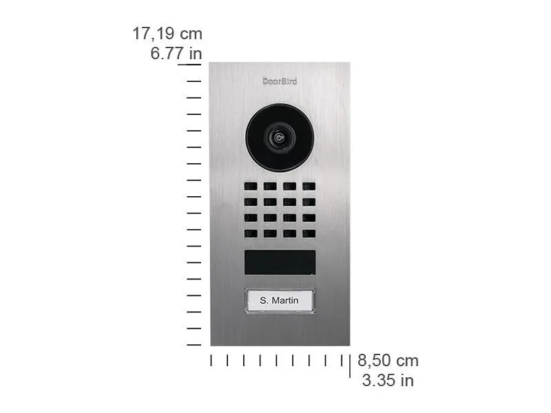 Doorbird IP Türstation D1101V Unterputz Doorbird IP Türstation D1101V Unterputz