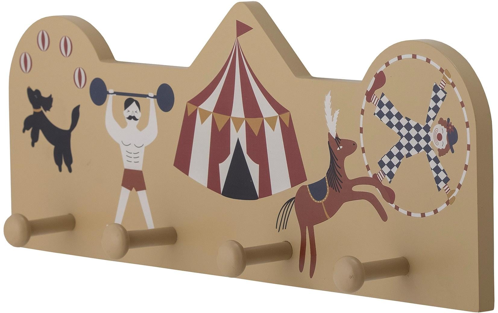 Bloomingville Garderobe Miou 42 x 16 x 6 cm, Braun, MDF