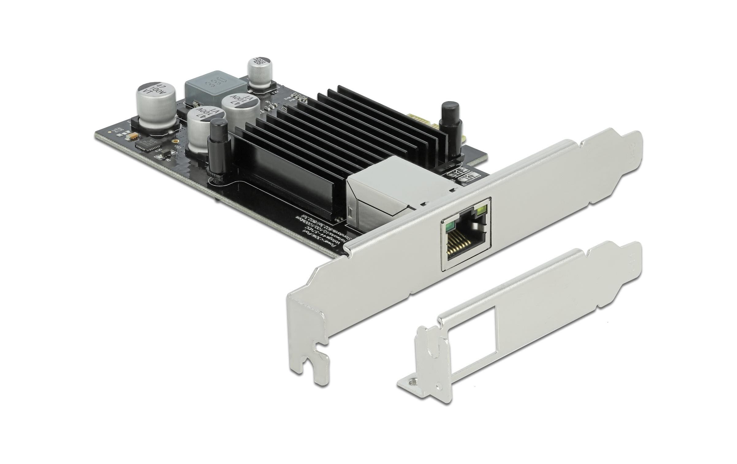 Delock Netzwerkkarte 1x 1Gbps, PoE+, i210 PCI-Express x1 Delock Netzwerkkarte 1x 1Gbps, PoE+, i210 PCI-Express x1