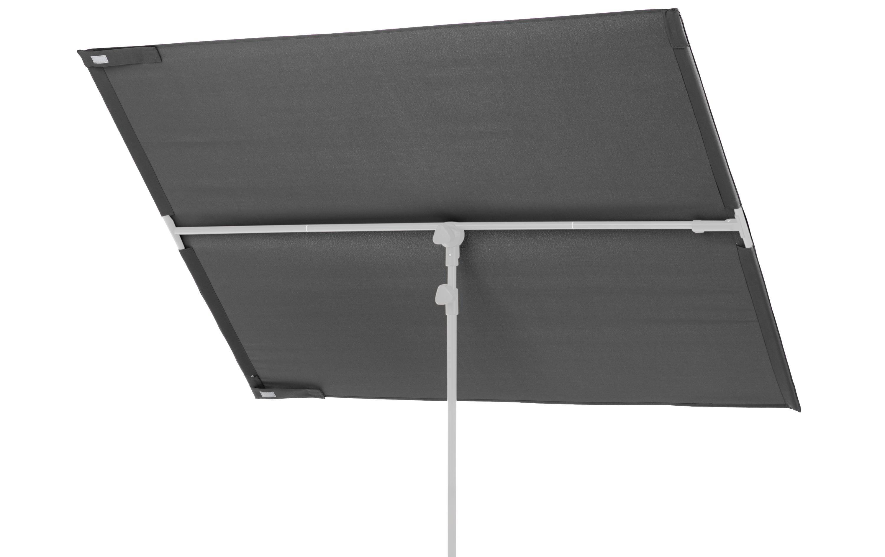 COCON Ersatzbespannung für Sonnenschirm Vela, 180 x 130 cm, Grau