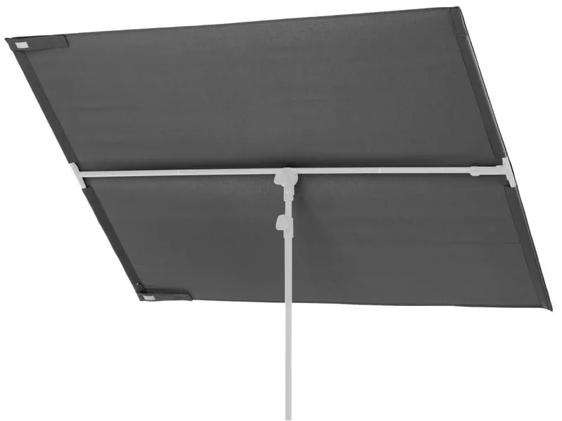 COCON Ersatzbespannung für Sonnenschirm Vela, 180 x 130 cm, Grau