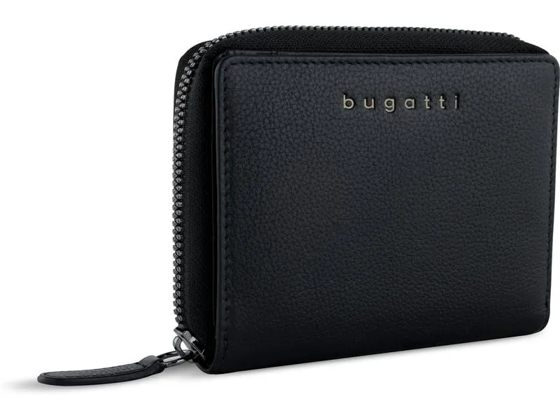 Bugatti Portemonnaie Mira 12 cm, Schwarz Bugatti Portemonnaie Mira 12 cm, Schwarz