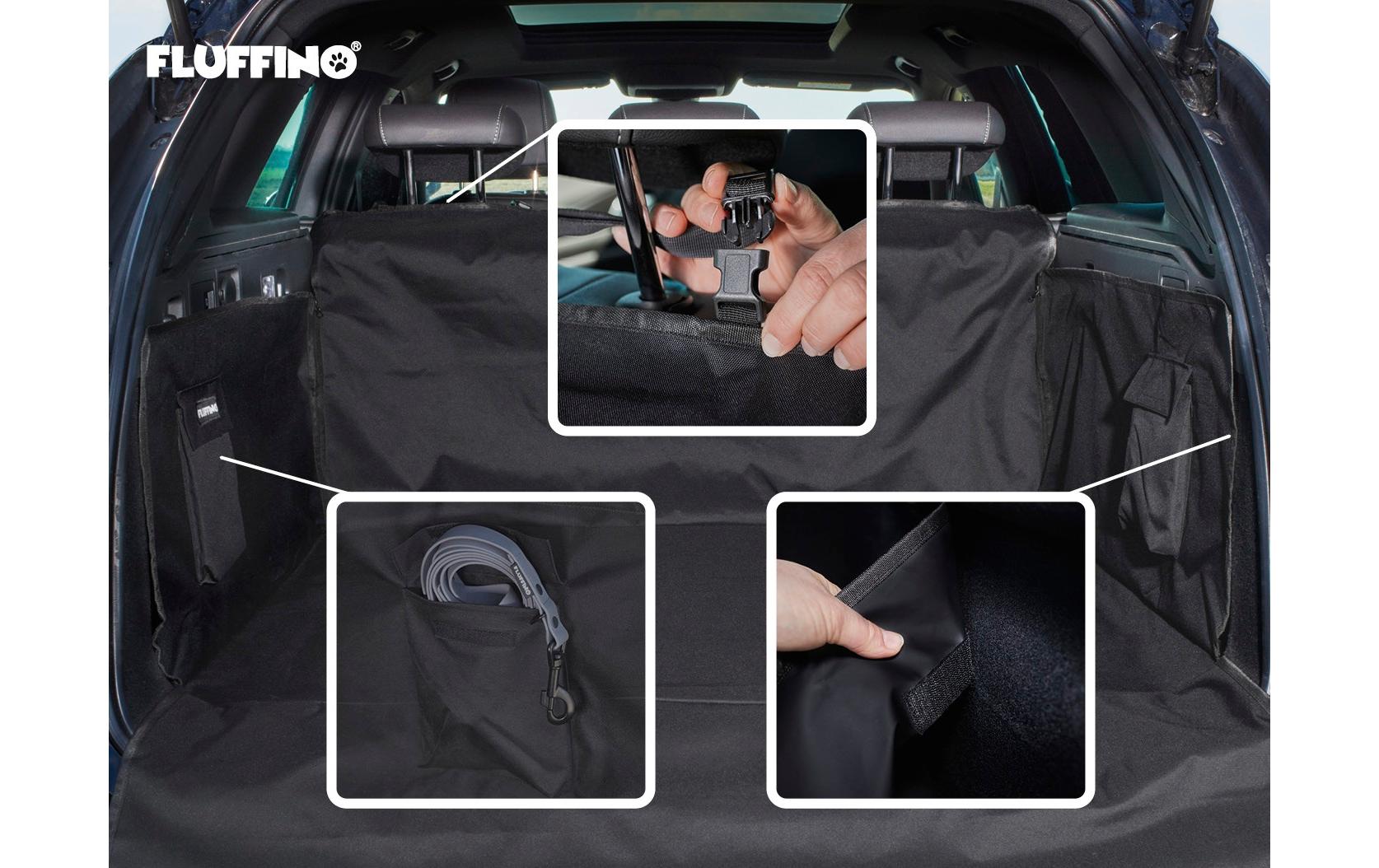 Fluffino Auto-Schondecke 104 x 77.5 cm