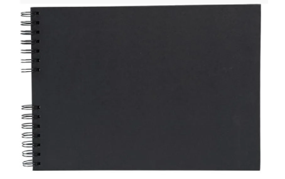 Exacompta Fotoalbum Scrap-Addict Set Schwarz