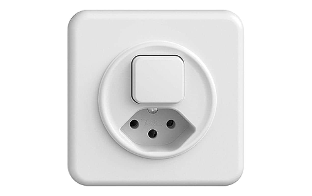 Feller STANDARDdue Kleinkombi UP STANDARDdue 3/1+T13 Weiss, IP20 Feller STANDARDdue Kleinkombi UP STANDARDdue 3/1+T13 Weiss, IP20