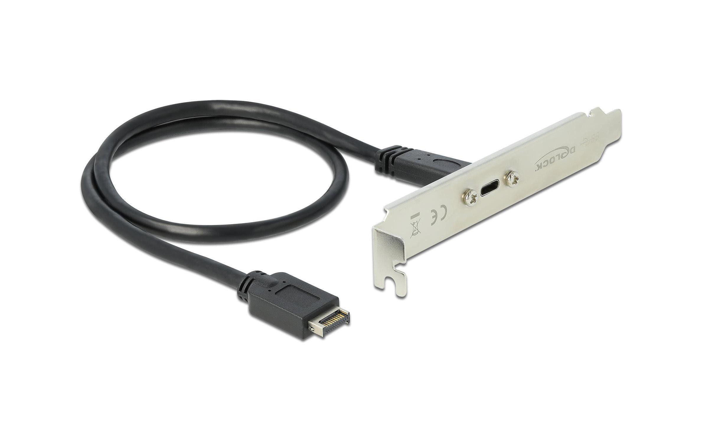 Delock Bracket USB-C, 3.2 Gen2, 10Gbps Delock Bracket USB-C, 3.2 Gen2, 10Gbps