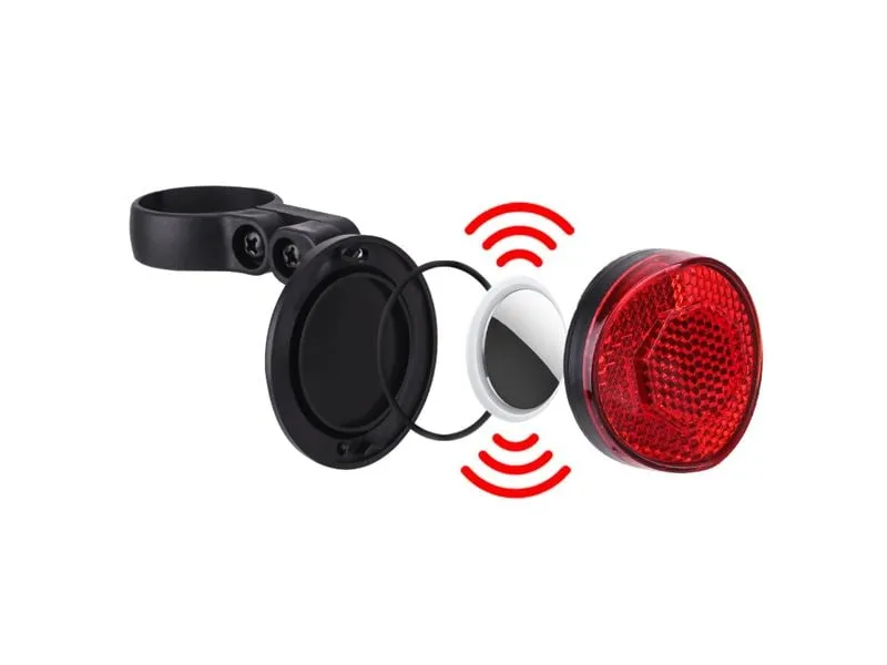 4smarts Standort-Finder SkyTag Duos mit Rückreflektor für Fahrrad
