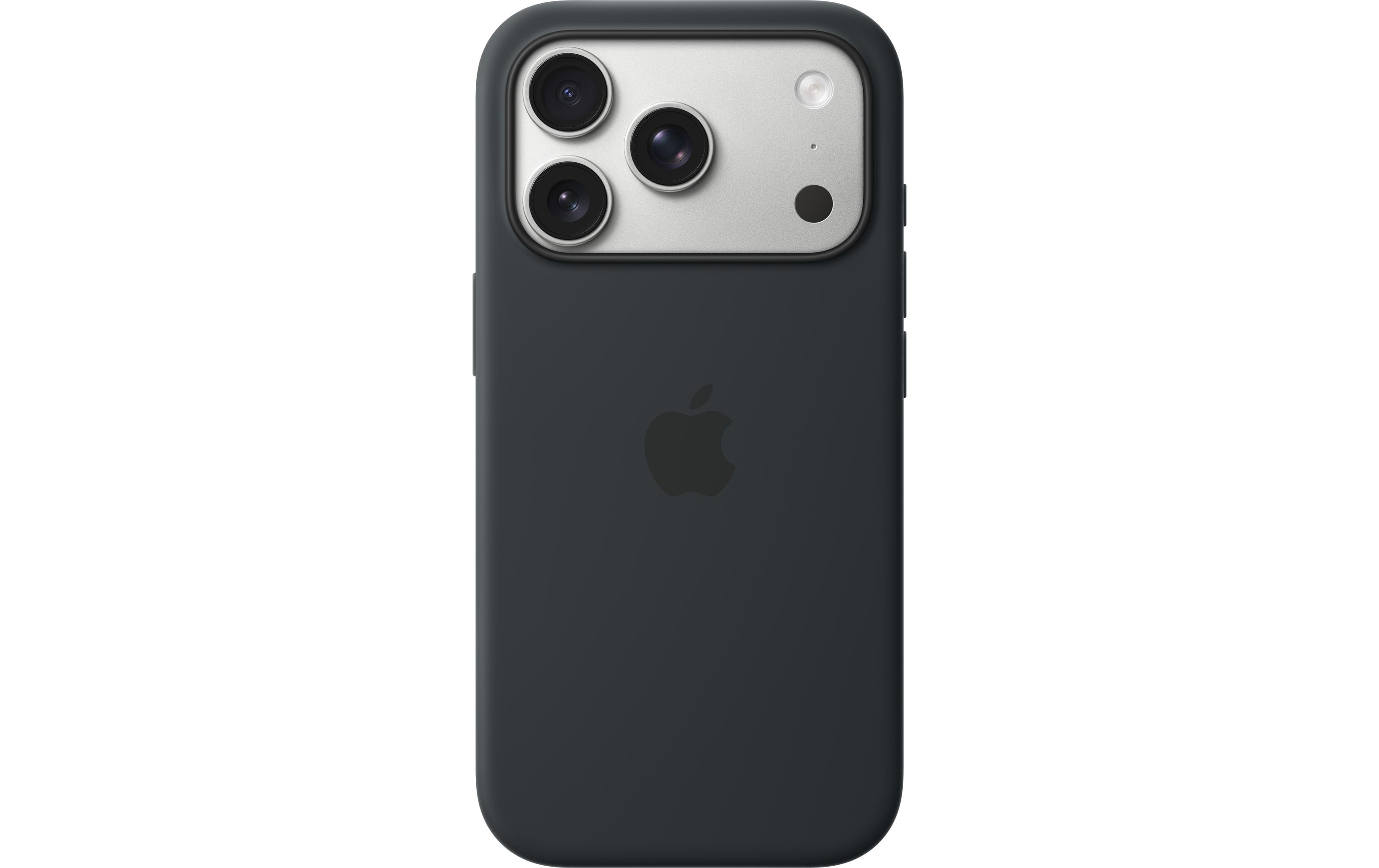 Apple Back Cover Silicone MagSafe Case iPhone 17 Pro Schwarz
