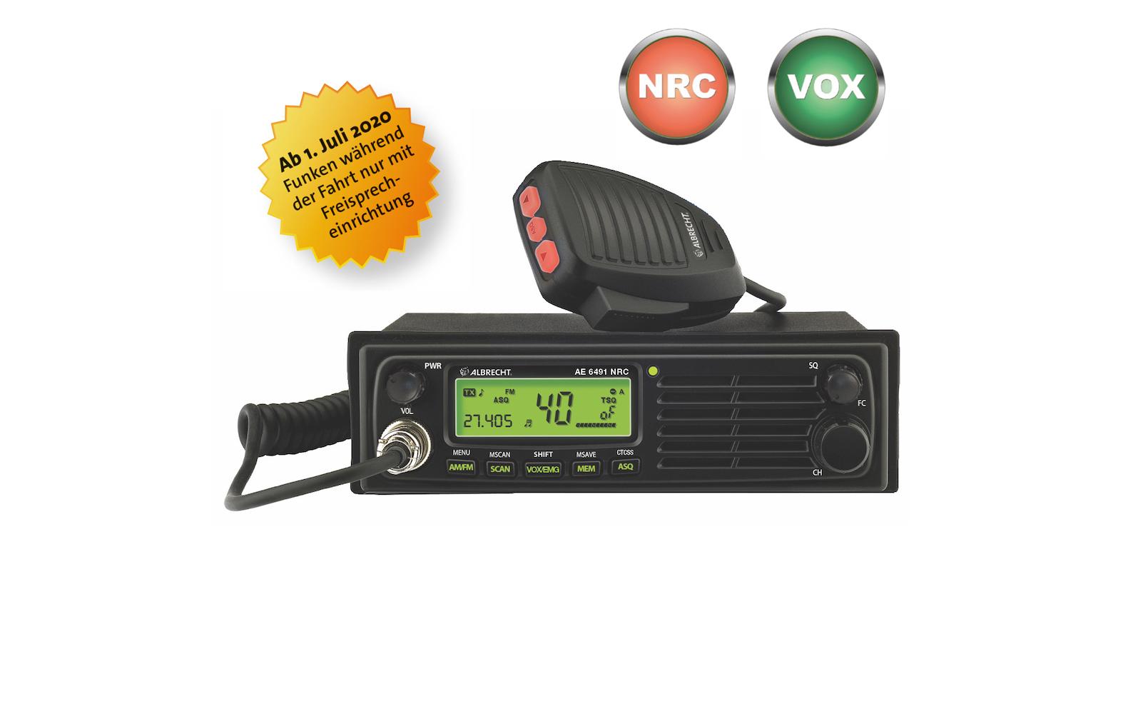 Albrecht CB Funkgerät AE 6491 NRC