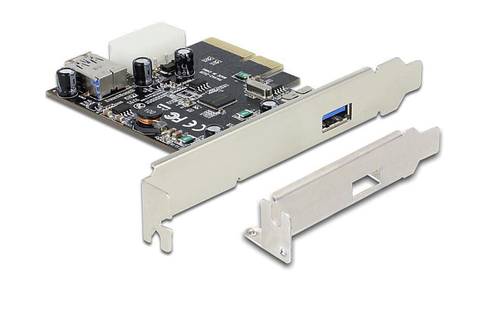 Delock PCI-Express-Karte 89399 USB 3.1 Gen2 - 1x extern + 1x intern