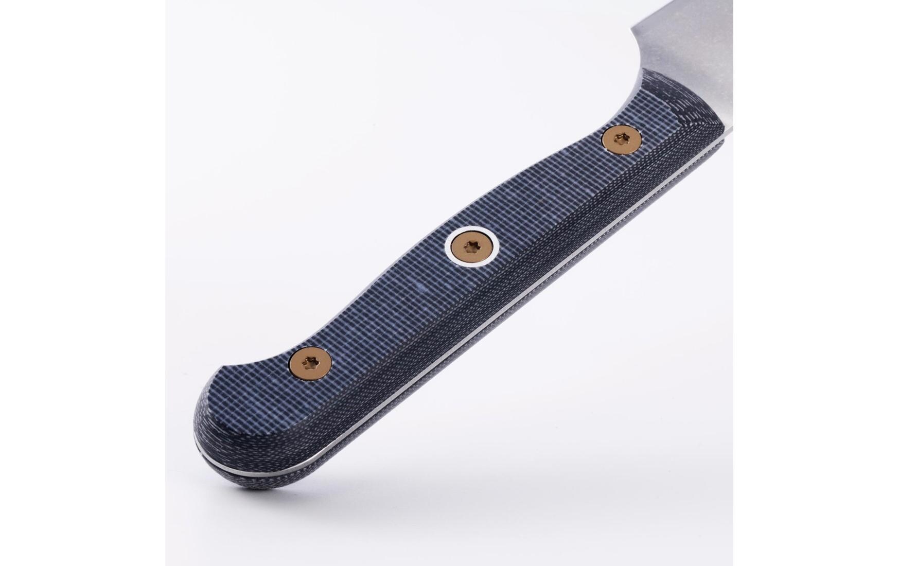 Messermeister Universalmesser Custom 15 cm, Blau/Silber