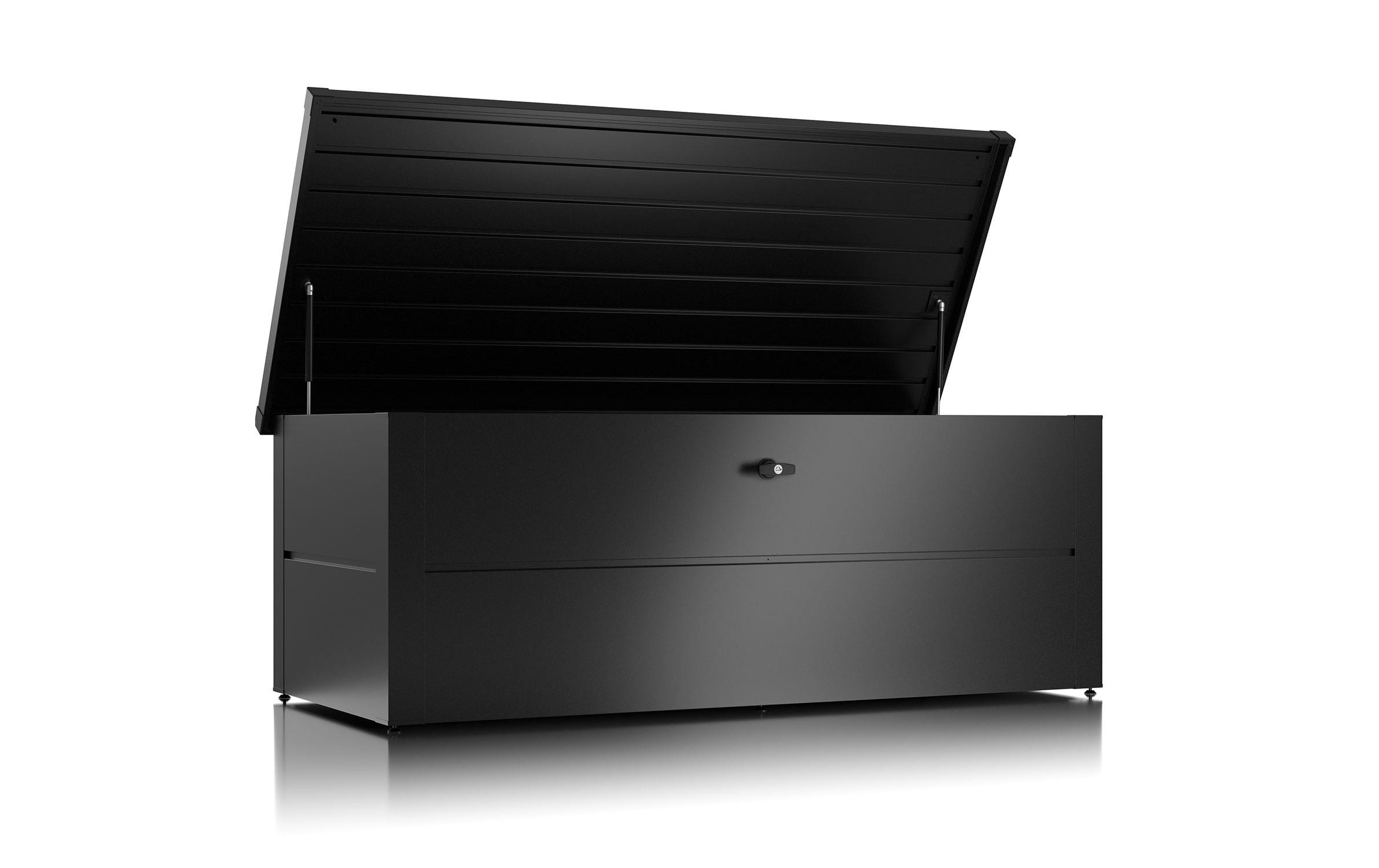 Colibri Gartenbox M mit Schloss, 165 x 85 x 73 cm, Anthrazit Colibri Gartenbox M mit Schloss, 165 x 85 x 73 cm, Anthrazit