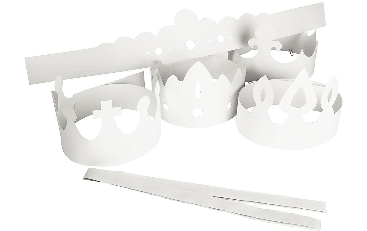 Creativ Company Partyhüte Kronen 5 Stück