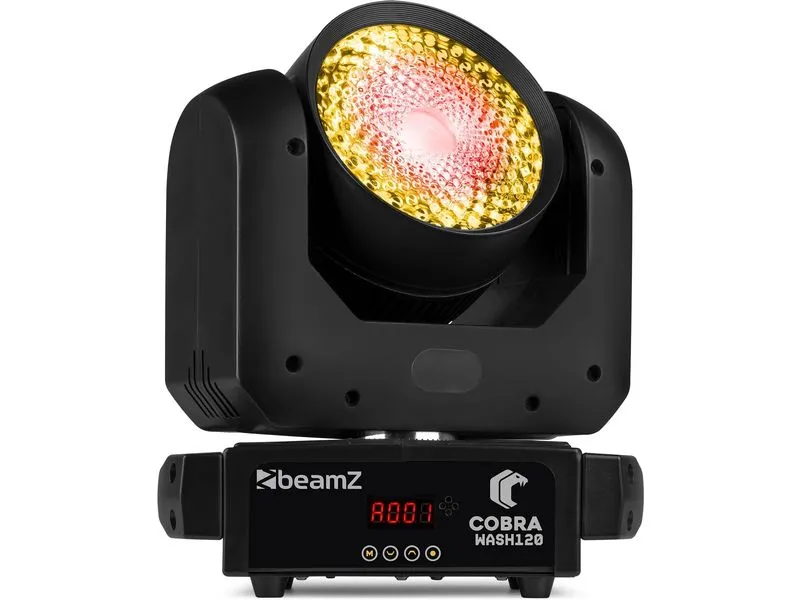 BeamZ Moving Head Cobra Wash 120