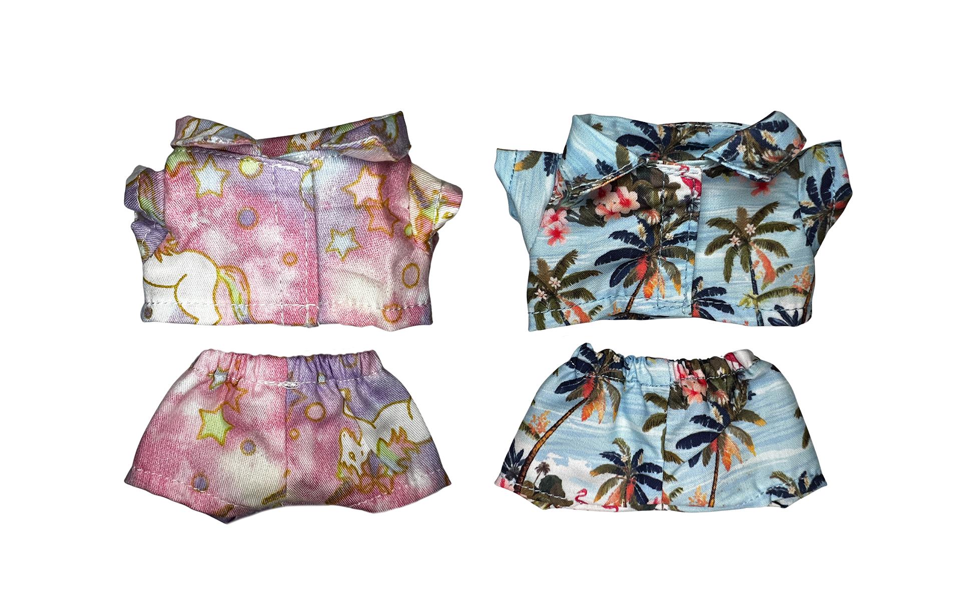 Nize Puppenkleidung Labubu Outfit Palme/Einhorn Nize Puppenkleidung Labubu Outfit Palme/Einhorn