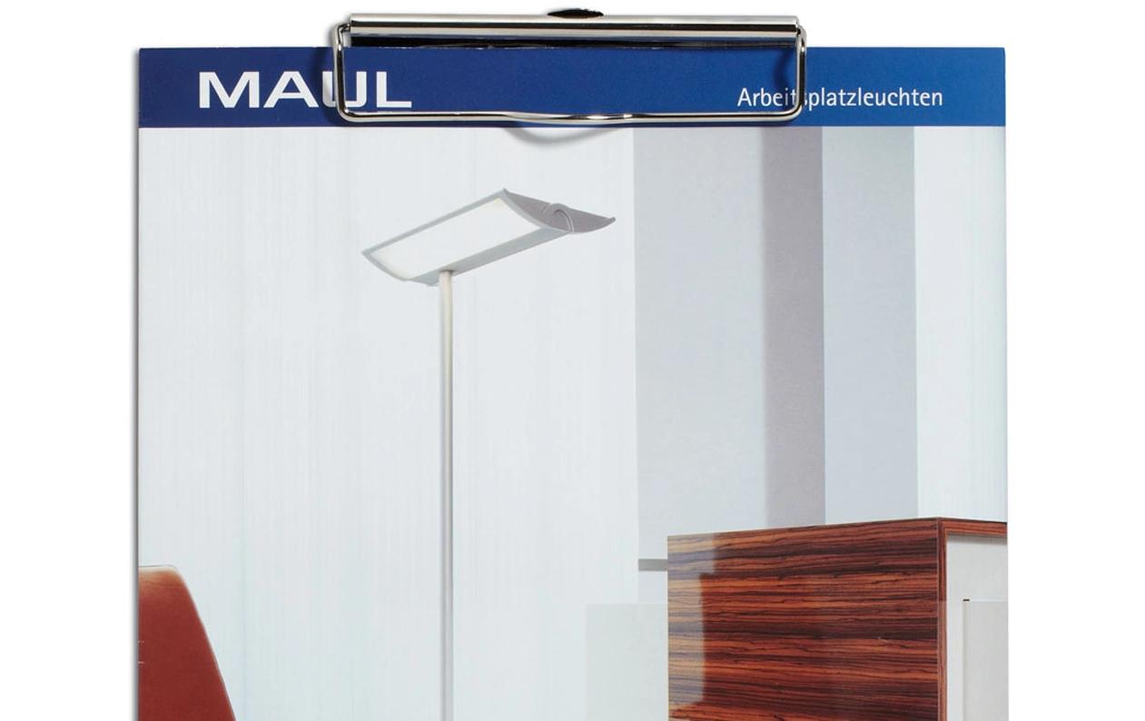 Maul Dokumentenhalter Bügel-Klemme Silber