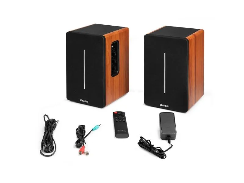 Audizio Regallautsprecher KS01B 120W, BT Braun Audizio Regallautsprecher KS01B 120W, BT Braun