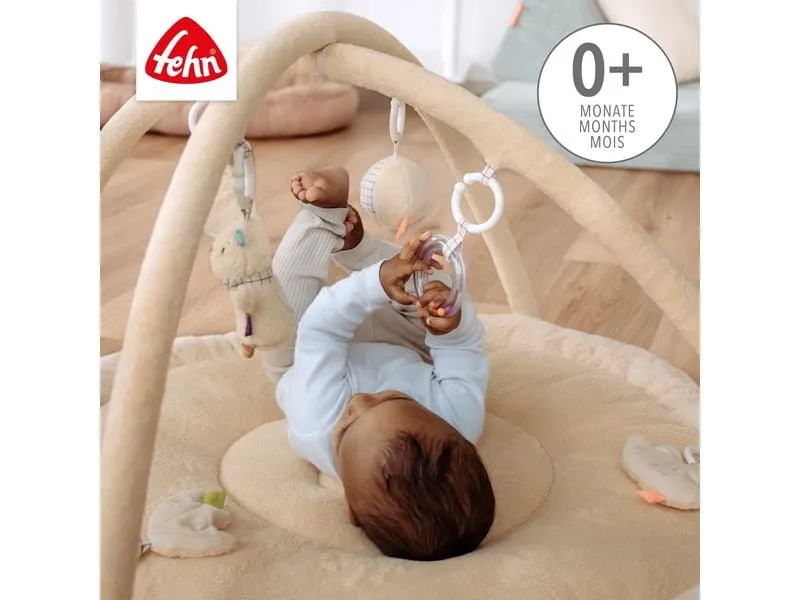 fehn 3-D-Activity-Decke Capybara Beige / Braun, Ø 85 cm fehn 3-D-Activity-Decke Capybara Beige / Braun, Ø 85 cm