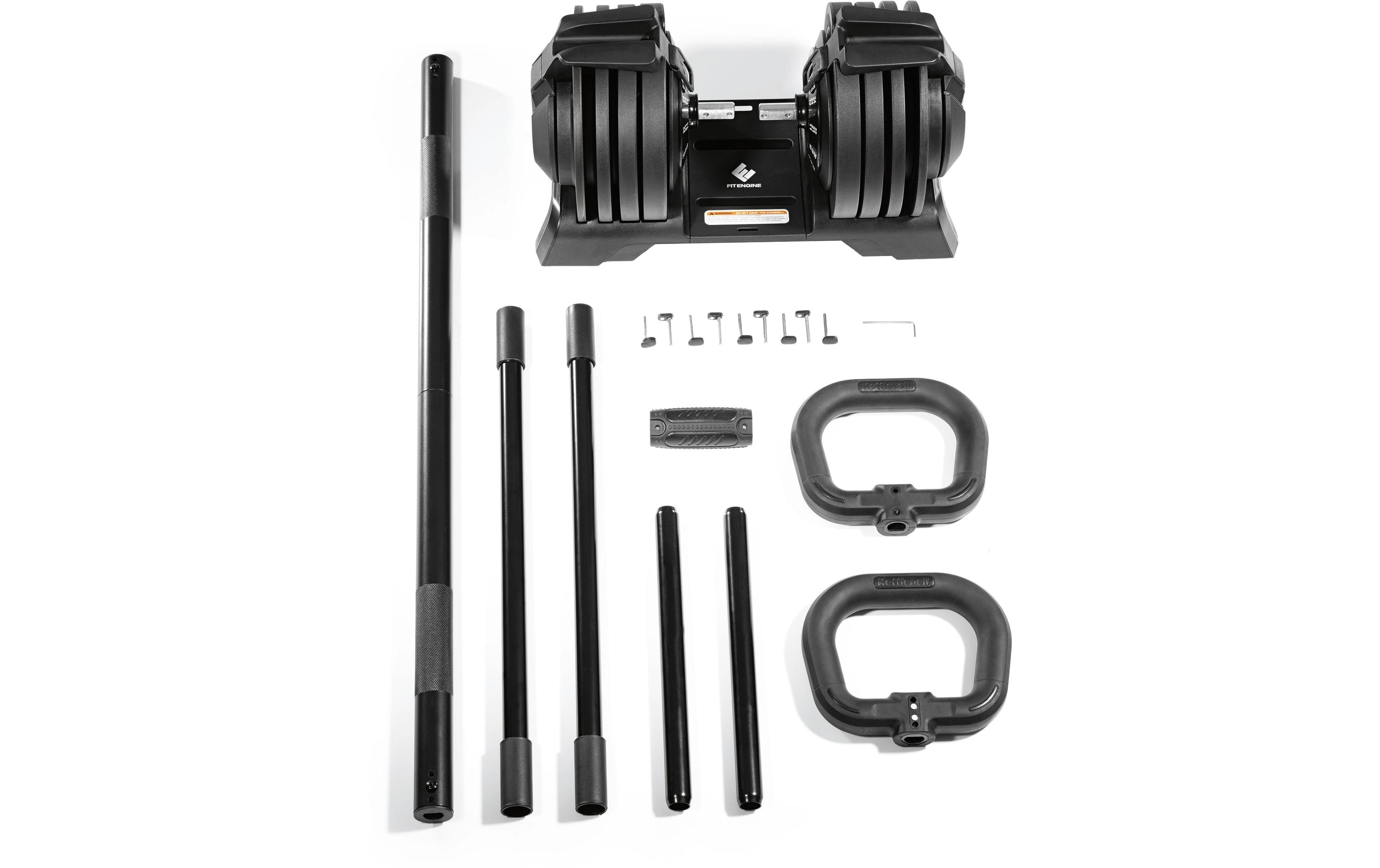 FitEngine Hanteln verstellbar 3 - 24 kg