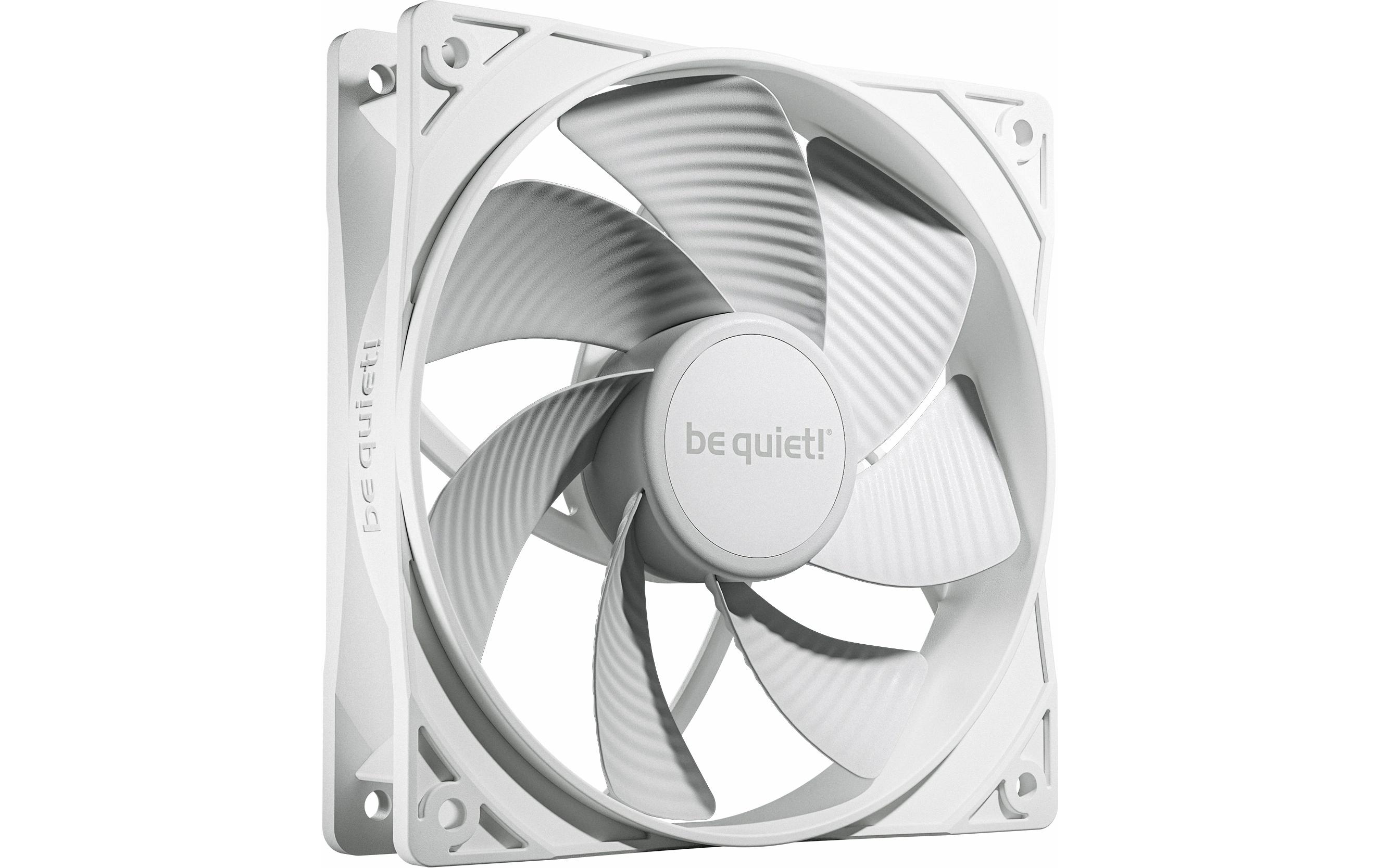 be quiet! PC-Lüfter PURE WINGS 3 120mm PWM Reverse White 3-Pack
