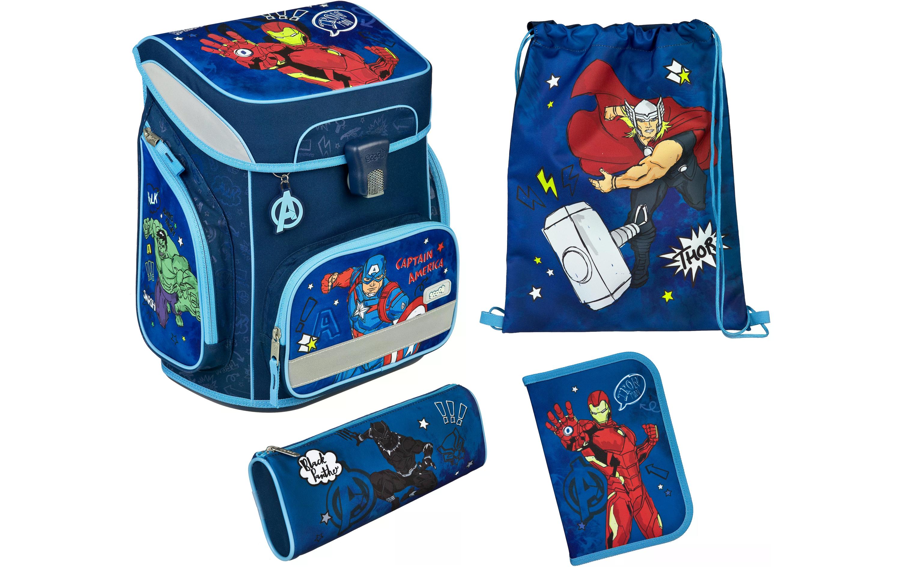 Scooli Schulthek-Set Avengers 5-teilig Scooli Schulthek-Set Avengers 5-teilig