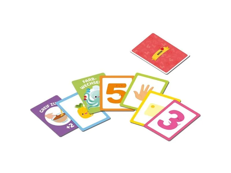 HUCH! Kartenspiel Zahlen lernen mit Mau-Mau