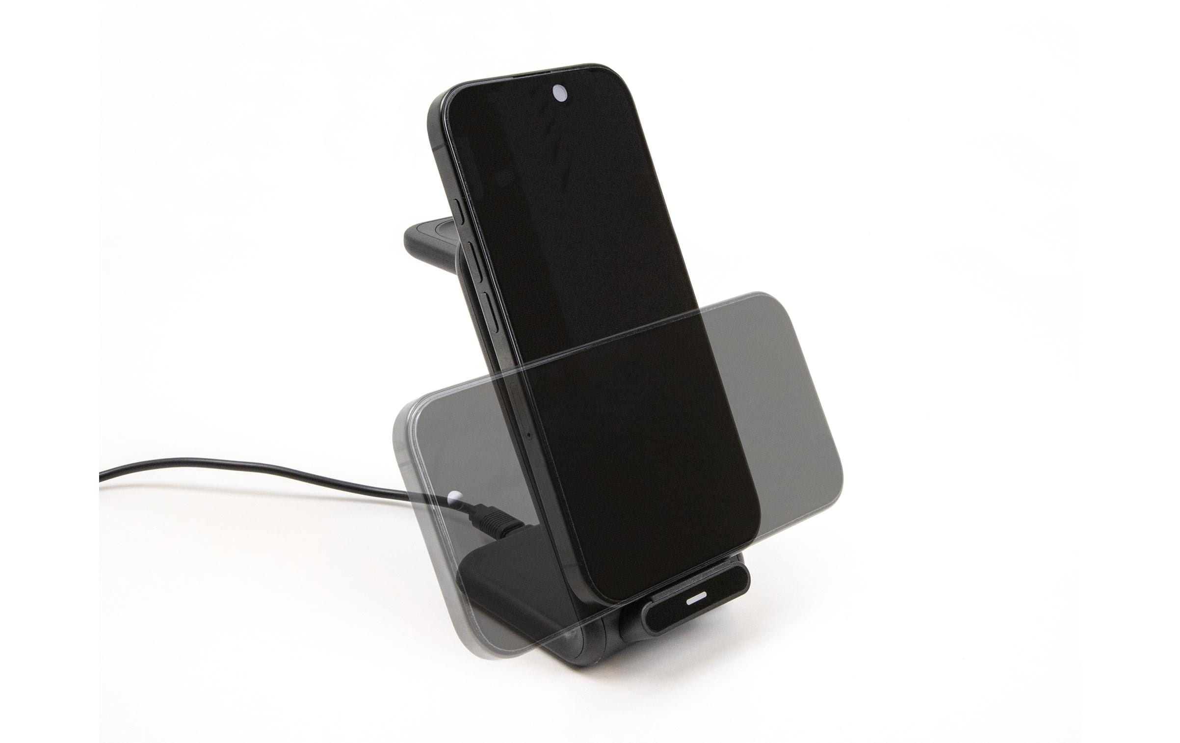 Delock Wireless Charger 3 in 1 mit 2 Ladespulen 5 W/5W/15 W