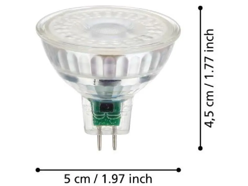 EGLO Leuchten Lampe 3 W GU5.3 Warmweiss EGLO Leuchten Lampe 3 W GU5.3 Warmweiss