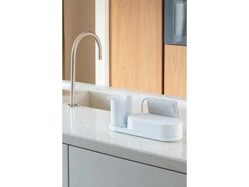 Brabantia Spültrogbutler-Set Sink Style Weiss Brabantia Spültrogbutler-Set Sink Style Weiss